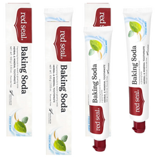 red seal 紅印 小蘇打牙膏, 3個, 100g