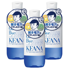 石澤研究所 毛穴撫子 男子用毛孔緊緻化妝水, 3個, 300ml