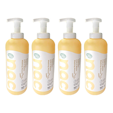 nac nac 酵素奶瓶餐盤蔬果洗潔慕斯, 4個, 700ml