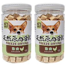 Mr.凍乾 犬用 原肉凍乾, 雞肉, 160g, 2罐