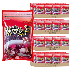 耆盛食品 紫米紅豆, 500g, 48包