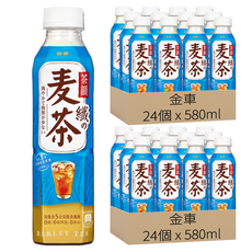 金車 茶韻 纖麥茶 無糖, 48個, 580ml