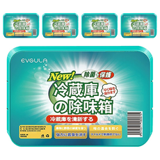 EVGULA 冰箱除味盒, 80g, 5個