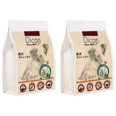 Dibaq Dican Up 烘培益生 犬糧 成犬 雞肉 + 火雞肉, 1kg, 2個, 玉米 + 雞肉 + 火雞肉