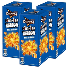 Doritos 多力多滋 爆脆捲爆蒜濃蝦口味玉米捲, 60g, 3個