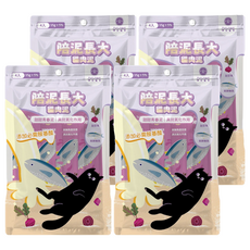 Pet's Need 霈尼寵物 全齡貓 陪泥長大貓肉泥/甜甜青春泥, 鮪魚 + 甜菜根, 60g, 4袋
