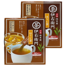 SunTORY 三得利 伊右衛門 速溶棒 焙茶, 24g, 2個, 30個裝