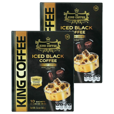 TNI KING COFFEE 冰即溶黑咖啡, 16g, 10入, 2盒