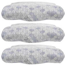 東龍 石墨烯多功能枕 600g, 灰色, 3個