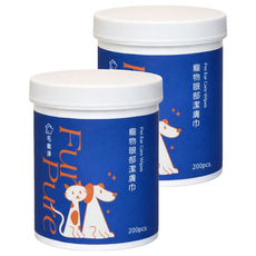 FurPure 毛寵淨 寵物眼部潔膚巾, 2套, 200個裝