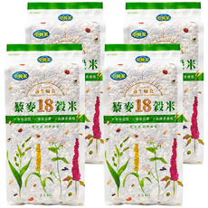 中興米 藜麥18穀米, 1.5kg, 4個
