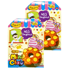 Donerland 迷您黏土, 甜甜圈, 2組