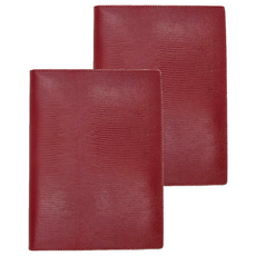 Raymay 藤井 zeitVektor 紙衣輕質筆記本資料夾 A5, 紅色, 2本