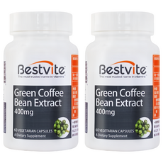Bestvite 綠咖啡精華膠囊, 60顆, 2罐