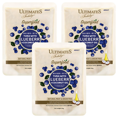 ULTIMATES Indulge 溺愛 超級餐點犬貓餐包 2, 80g, 3個, 鮪魚佐藍苺 + 椰子油