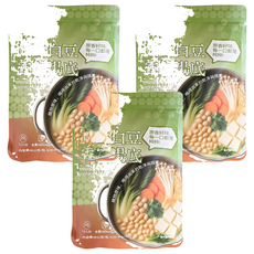 自然緣素 優蛋白豆香鍋湯底, 3個, 66g