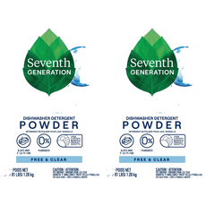 Seventh Generation 淨七代 洗碗機專用洗碗粉, 1280g, 2盒