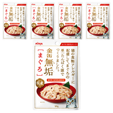 AiXiA 無垢軟包1號, 50g, 5個, 鮪魚 + 鮪魚胜肽