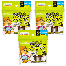 PATTO RABBIT 百特兔 多功能沖泡調理袋, M, 40個, 3袋