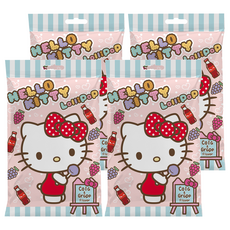 AMANDIER 雅蒙蒂 Hello Kitty棒棒糖 可樂風味 + 葡萄風味, 78g, 4個