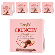 Beryl's 餅乾粒牛奶夾心, 60g, 6個