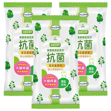 Baan 貝恩 潔膚抗菌柔濕巾, 30張, 3包