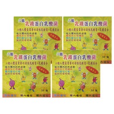 LIU PERNG 六鵬 乳鐵蛋白乳酸菌, 2g, 50包, 4盒