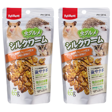 PetBest 吉田小動物 乾燥蟲蛹, 65g, 2包