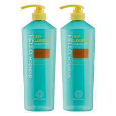 Hello Morning 深層淨化護髮乳, 2個, 600ml