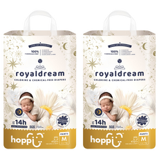 hoppi 皇家系列 嬰兒褲型尿布 6~11kg, M, 84片