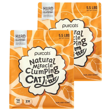 cature 木薯貓砂 橘色, 2包, 2.5kg, 伯爵紅茶