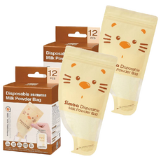 Simba 小獅王辛巴 拋棄式雙層奶粉袋, 12包, 2組