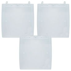 LUUMI BAG 輕食帶, 3個, 3個容器, 透明