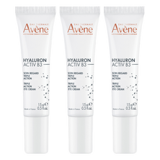 Avene 雅漾 B3彈力撫紋眼霜, 15ml, 3條