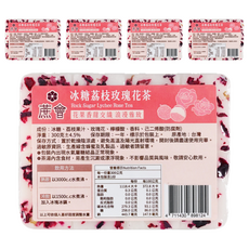 蔗會 冰糖荔枝玫瑰花茶, 300g, 5個, 1個裝