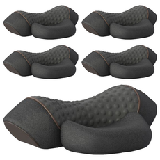 TIMLEI 頸椎專用睡眠枕, 經典灰 太空灰, 5個