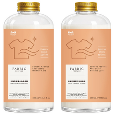 QUNDO 康朵 抗皺防靜電衣物香香精, 2個, 1L
