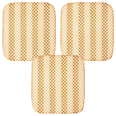 3M Scotch-Brite 天然木漿棉網狀海綿-再生纖維, 3個, 1個裝, 原木色