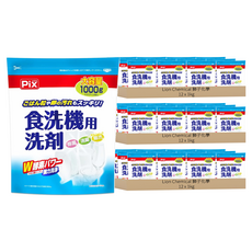 Lion Chemical 獅子化學 Pix W酵素 洗碗機用洗劑 無香, 1kg, 36包