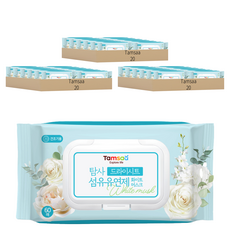 Tamsaa 衣物柔軟香氛烘衣片 白麝香, 60張, 60包