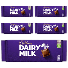 Cadbury 吉百利 牛奶可可製品, 5個, 180g