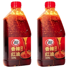 翠宏 無渣香辣紅油, 400g, 2個