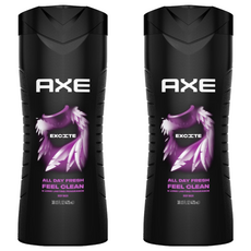 AXE 清爽沐浴乳, 473ml, 2個