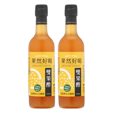 KOKUMORI 穀盛 果然好喝 百香果白葡萄雙果酢, 360ml, 2瓶