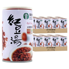 屏東縣農會 紅豆湯, 320g, 48罐