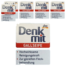 dm Denk mit 洗衣去漬皂, 6個, 100g