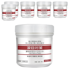 KOjIMA 寵物眼部濕巾 5.8 x 5.8cm 犬貓用, 120片, 6組