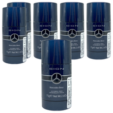 Mercedes-Benz 賓士 星芒男性淡香精體香膏, 6個, 75g