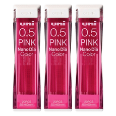 uni-ball 自動鉛筆芯 202NDC 粉紅色, 0.5mm, 3盒