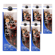 Seiko coffee 頂級藍山冷萃咖啡, 6個, 1L